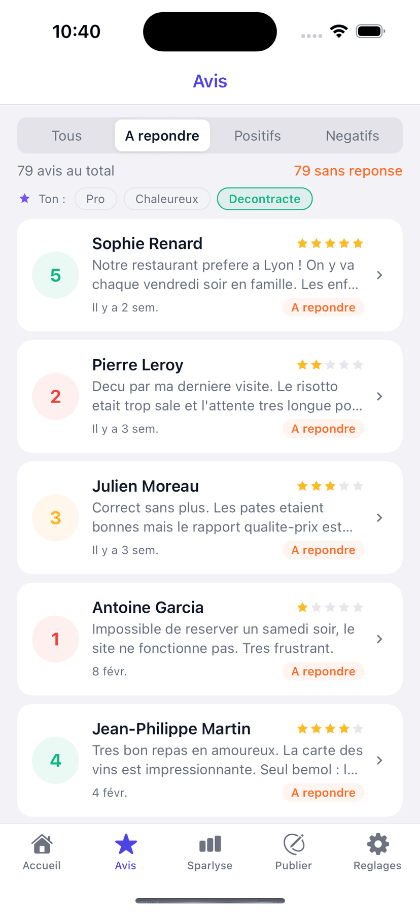 All your Google reviews in one place